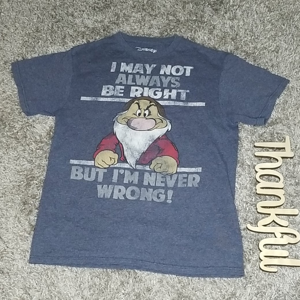 EUC🔥 Disney Grumpy "I may not always be right"